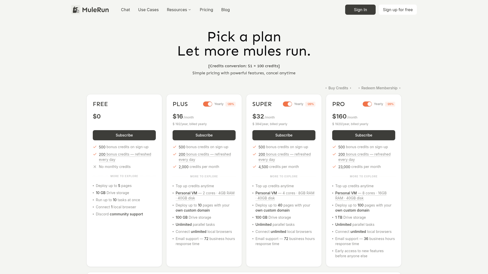 MuleRun screenshot 2