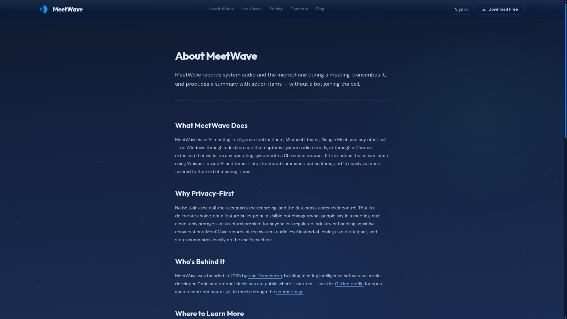 MeetWave screenshot 4