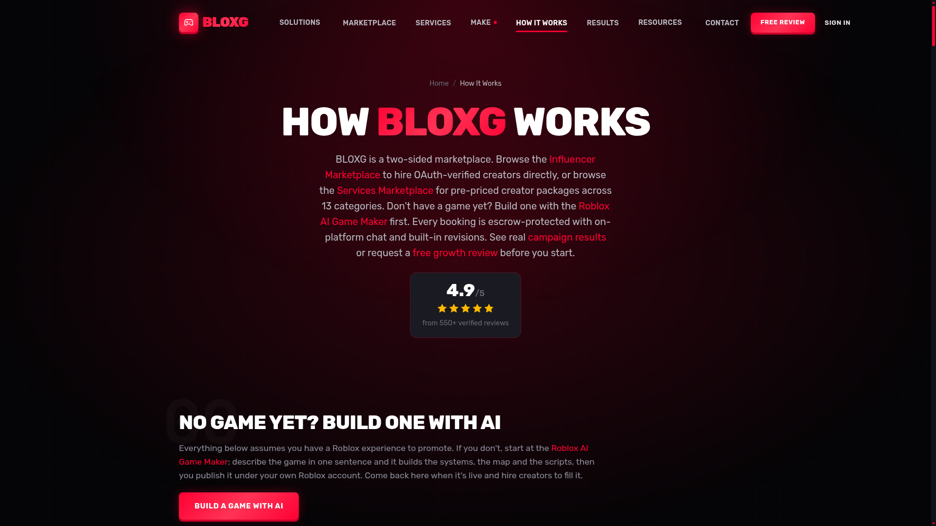 BLOXG screenshot 2