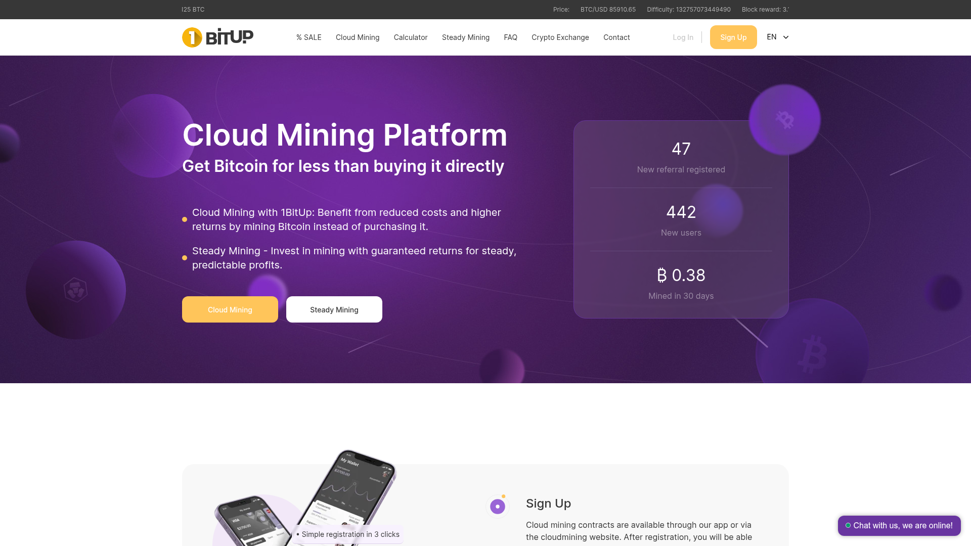 1BitUp website