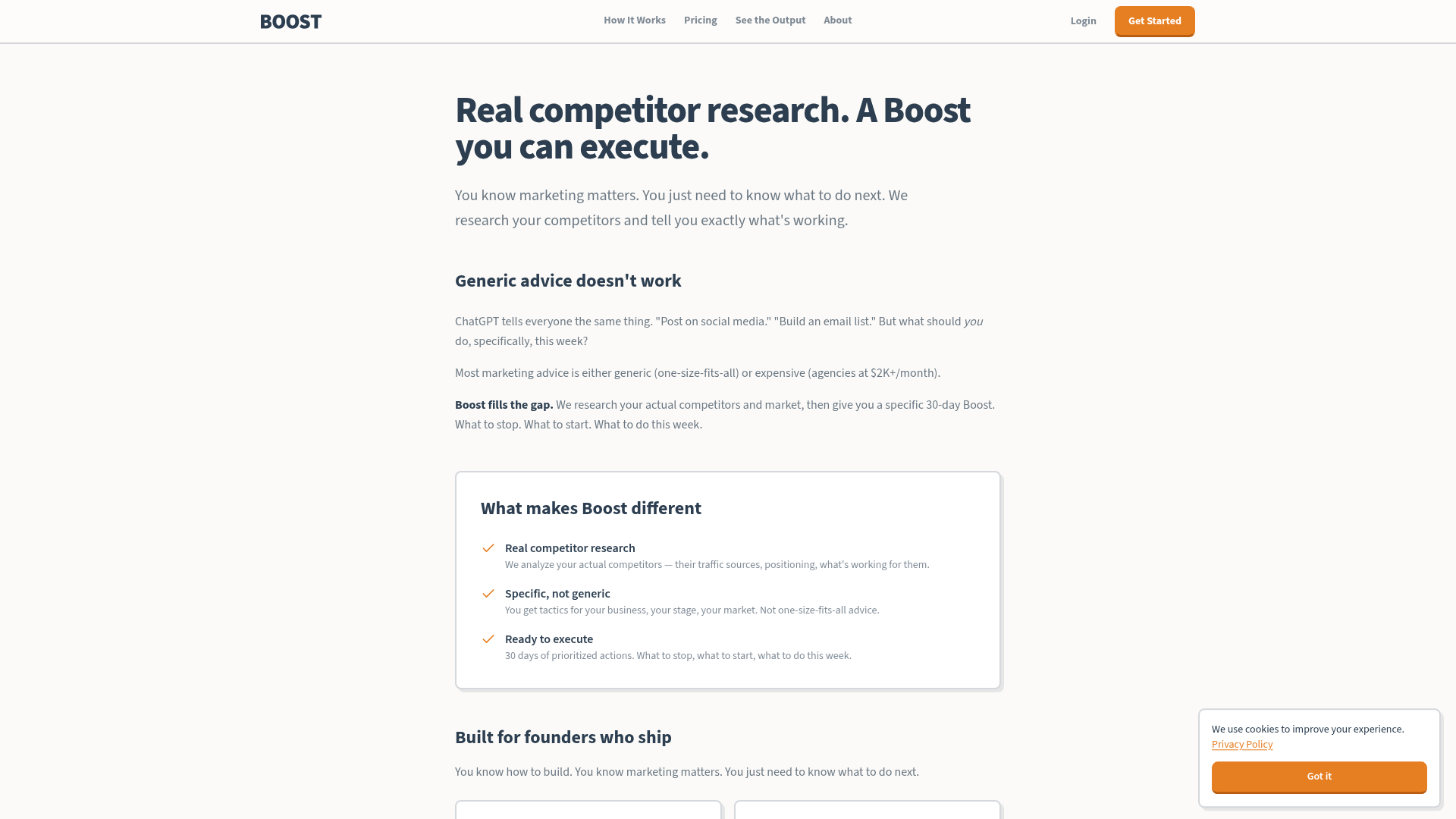 Boost screenshot 2
