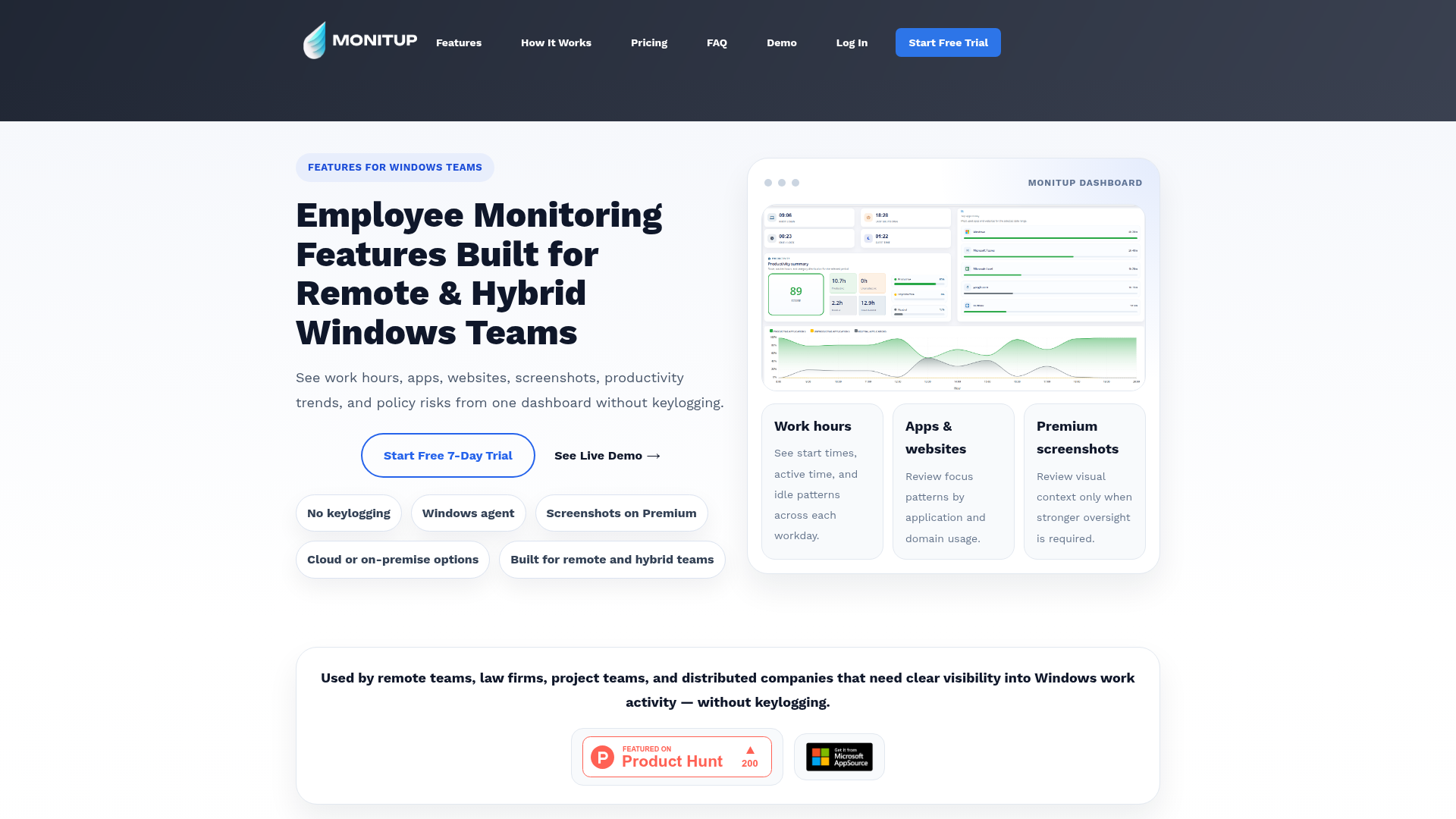 MonitUp screenshot 2