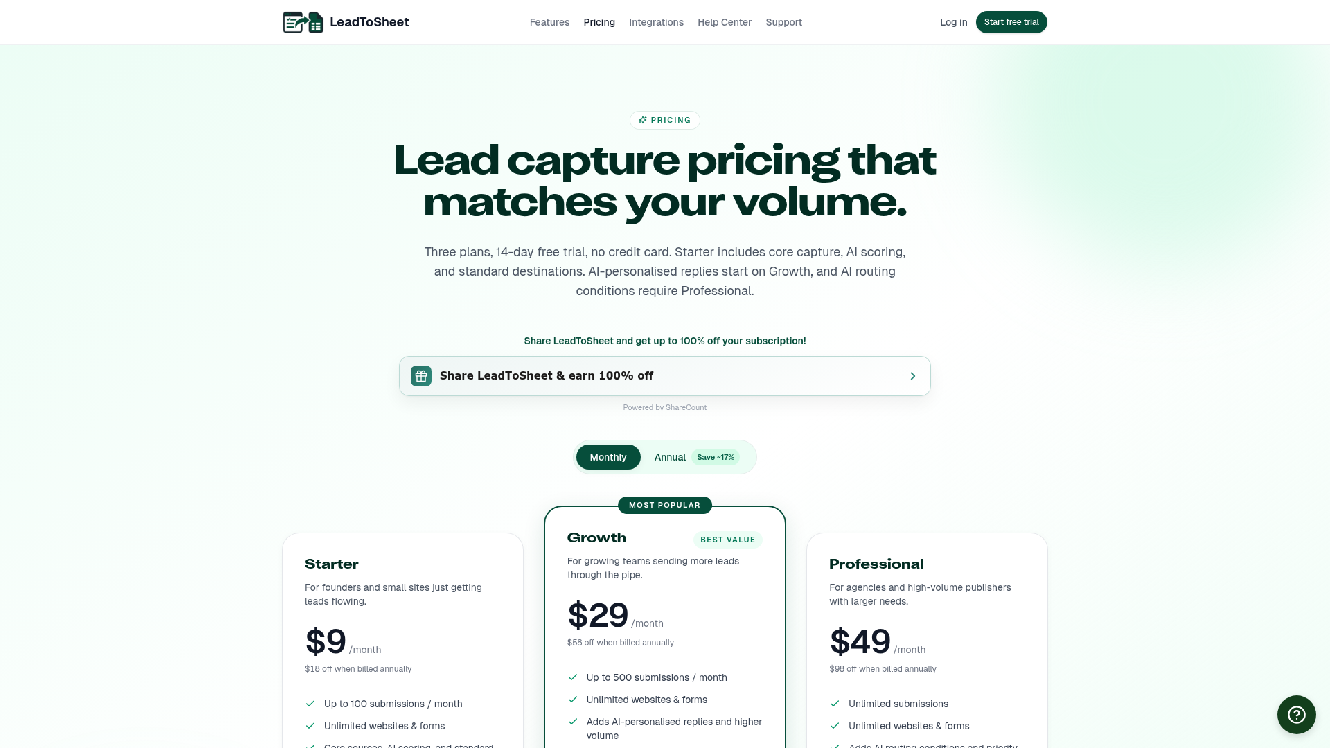 LeadToSheet screenshot 3