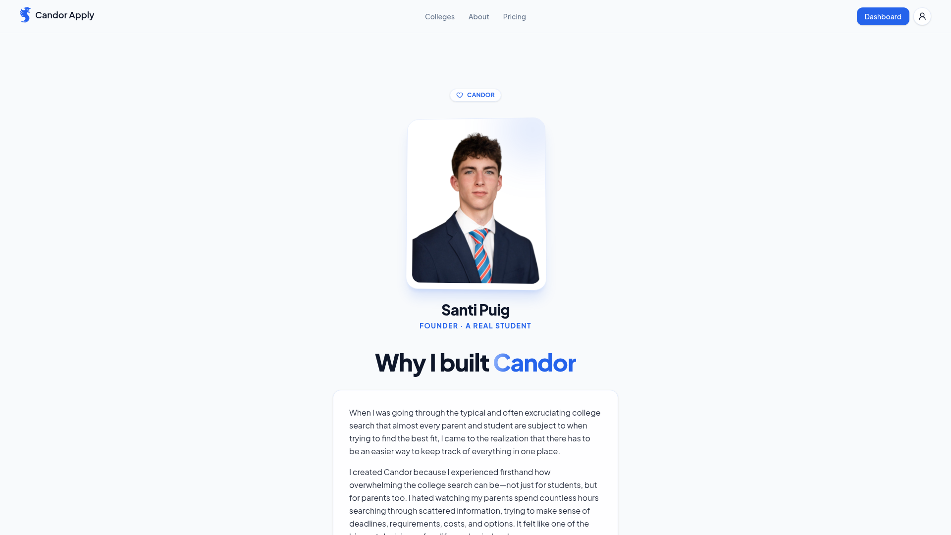 Candor Apply screenshot 2