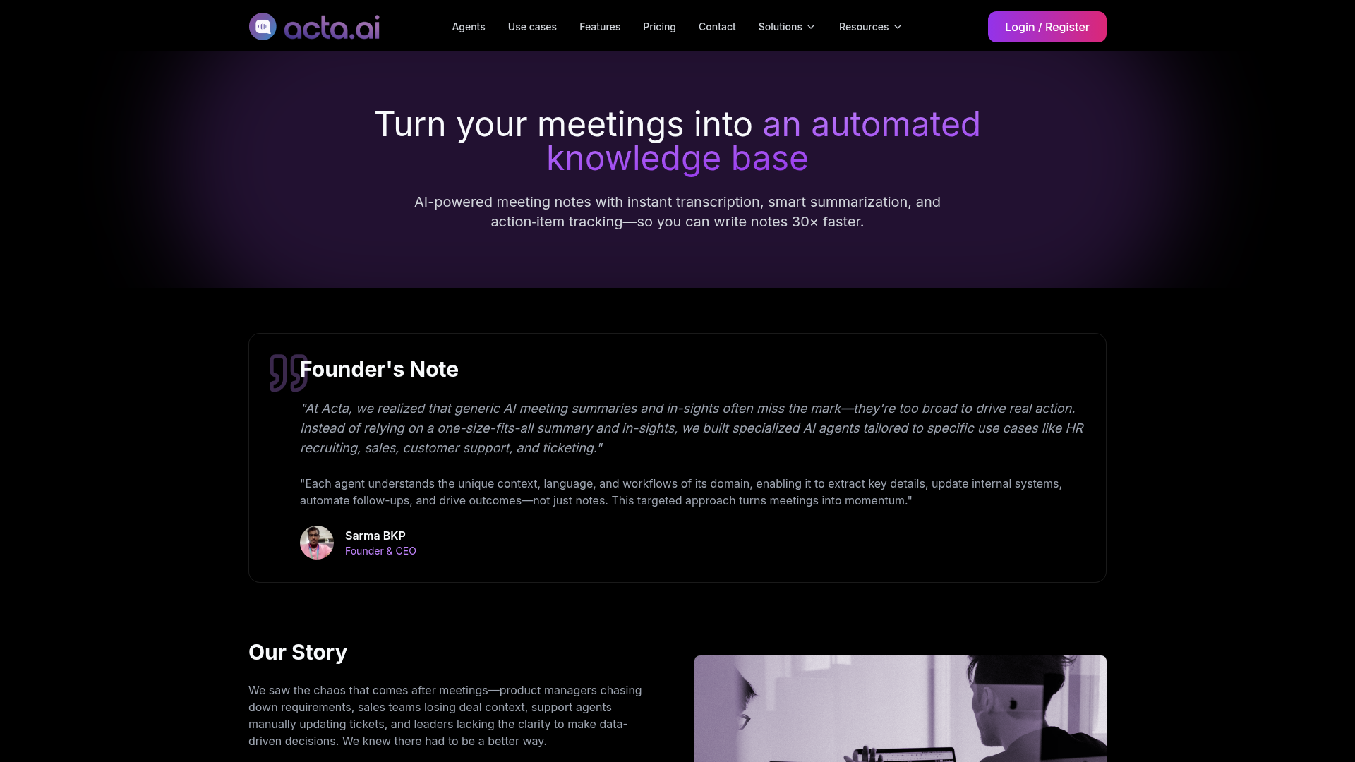 Acta screenshot 4