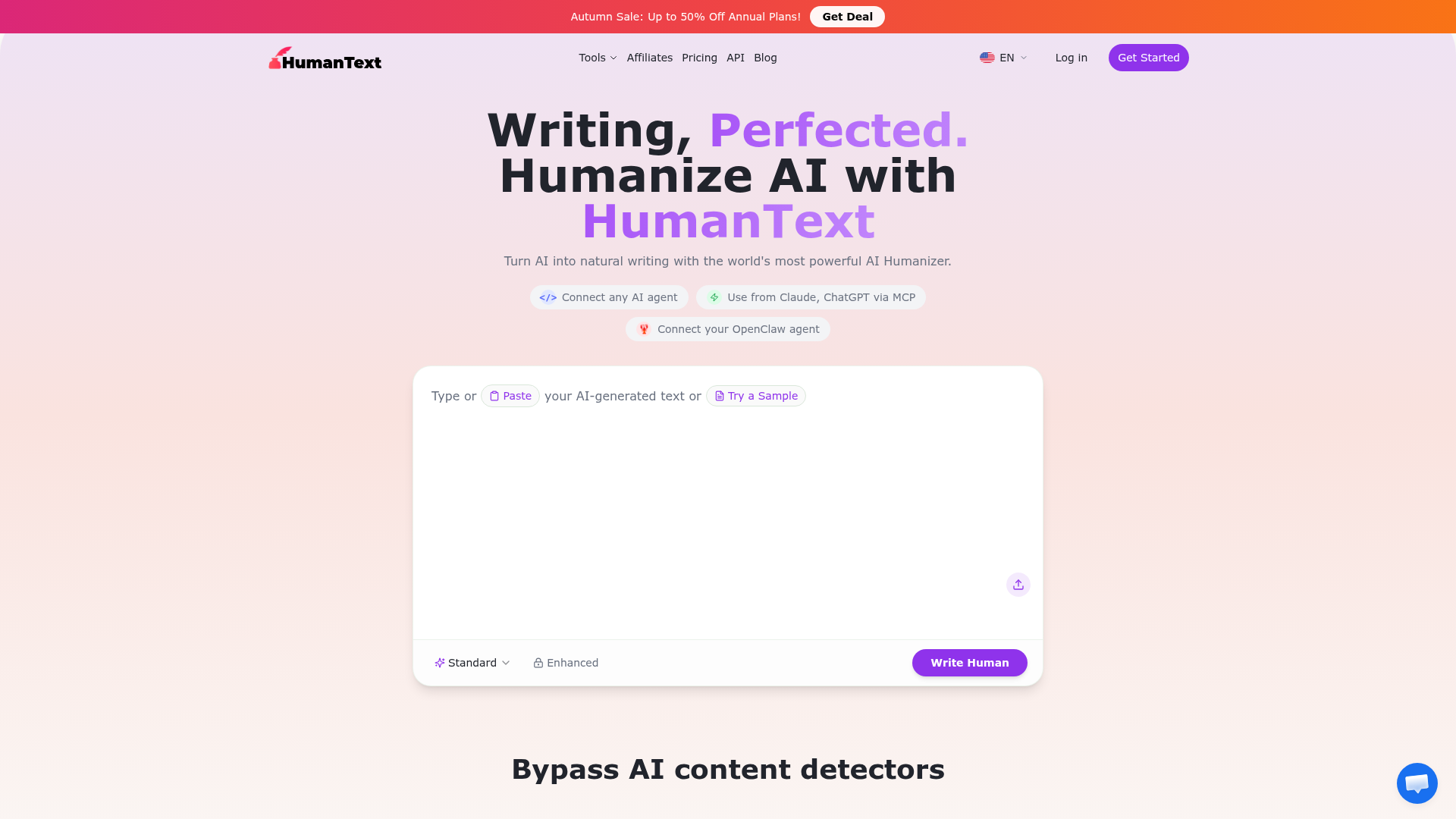 HumanText website