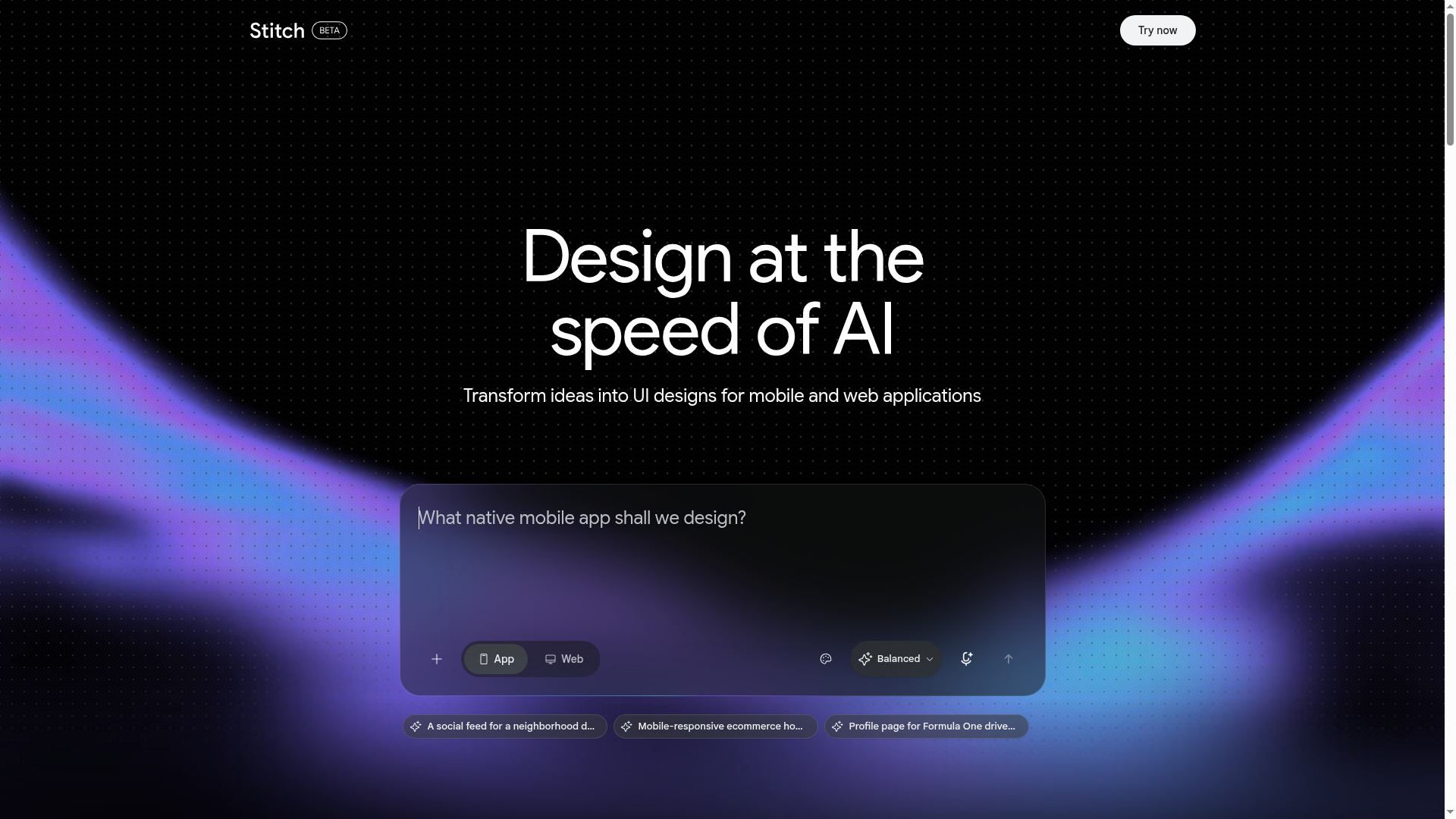 Stitch website
