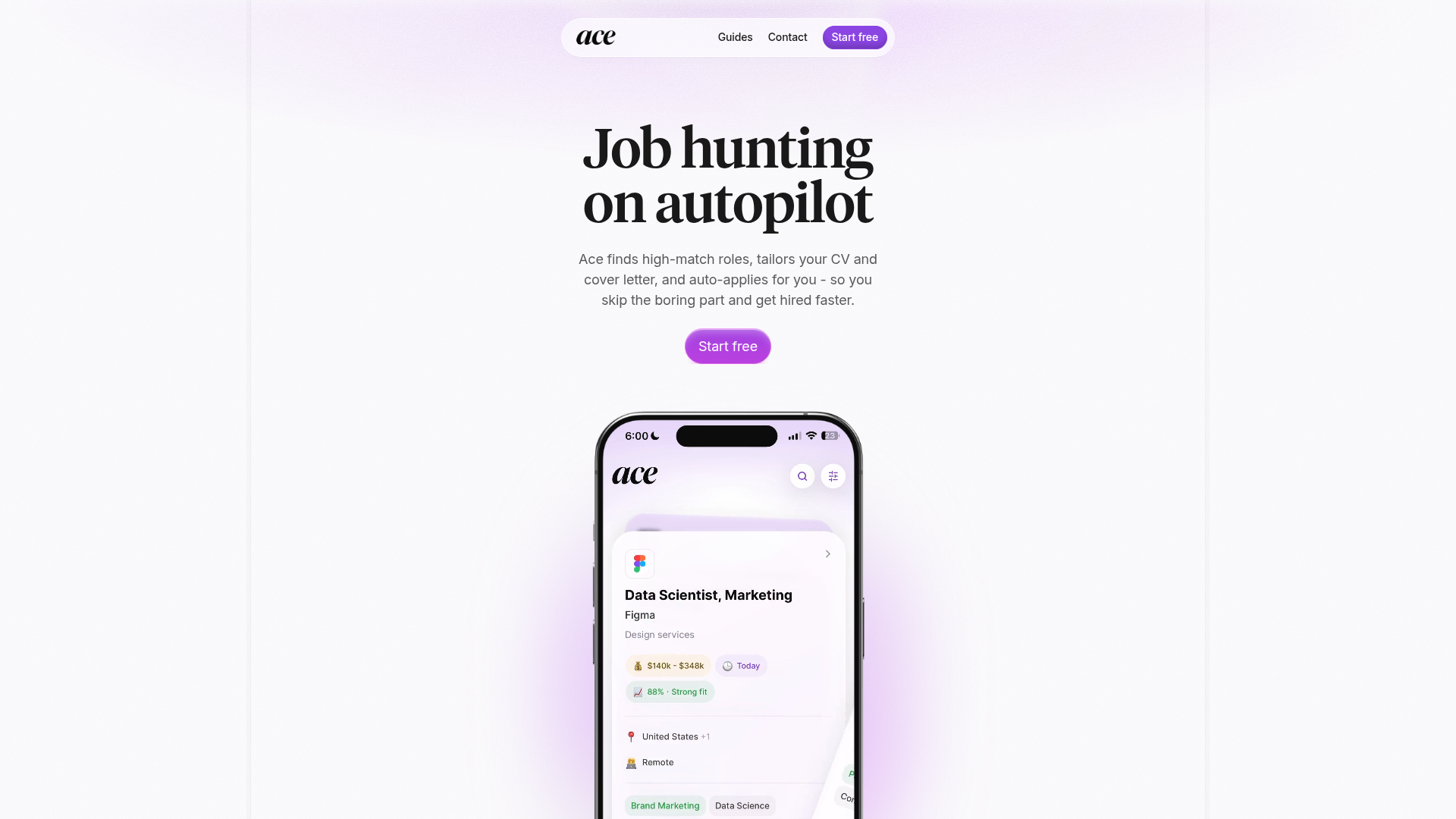 Ace website