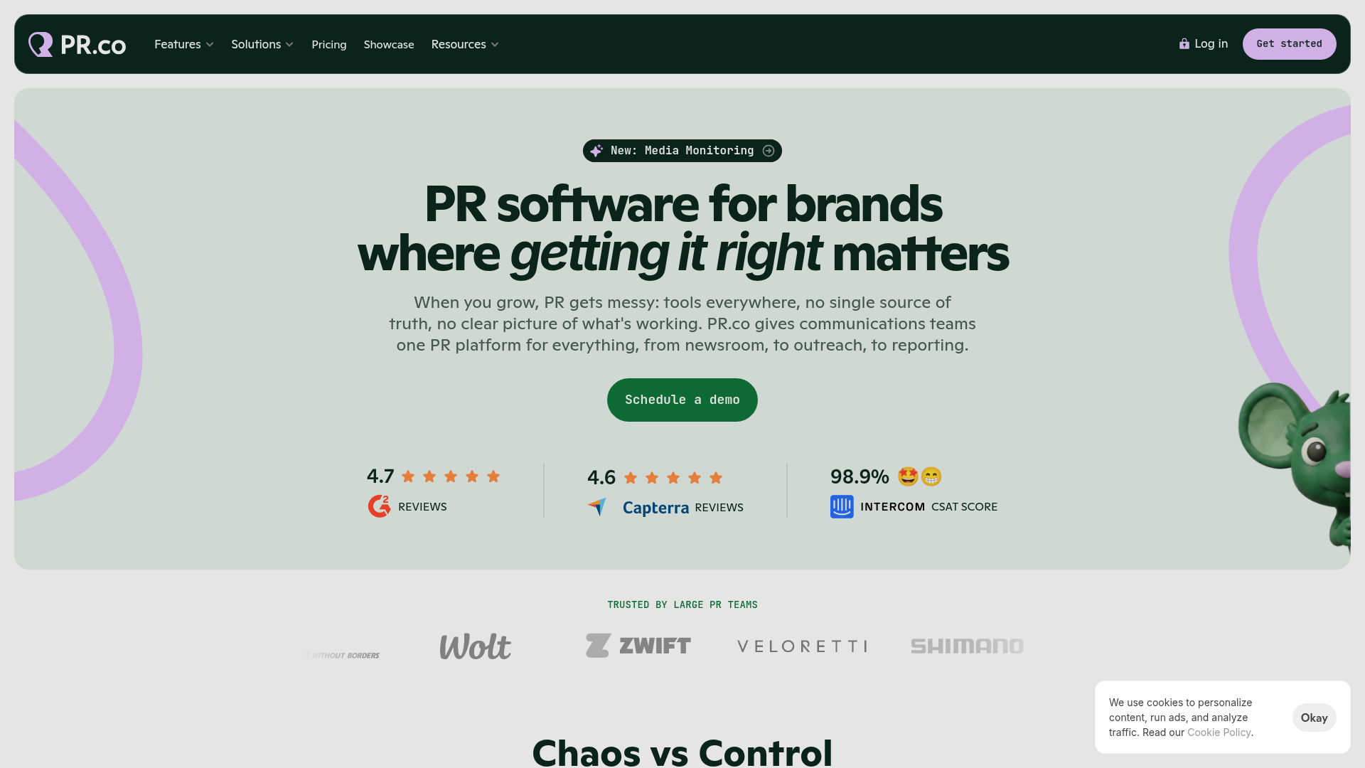 PR.co website