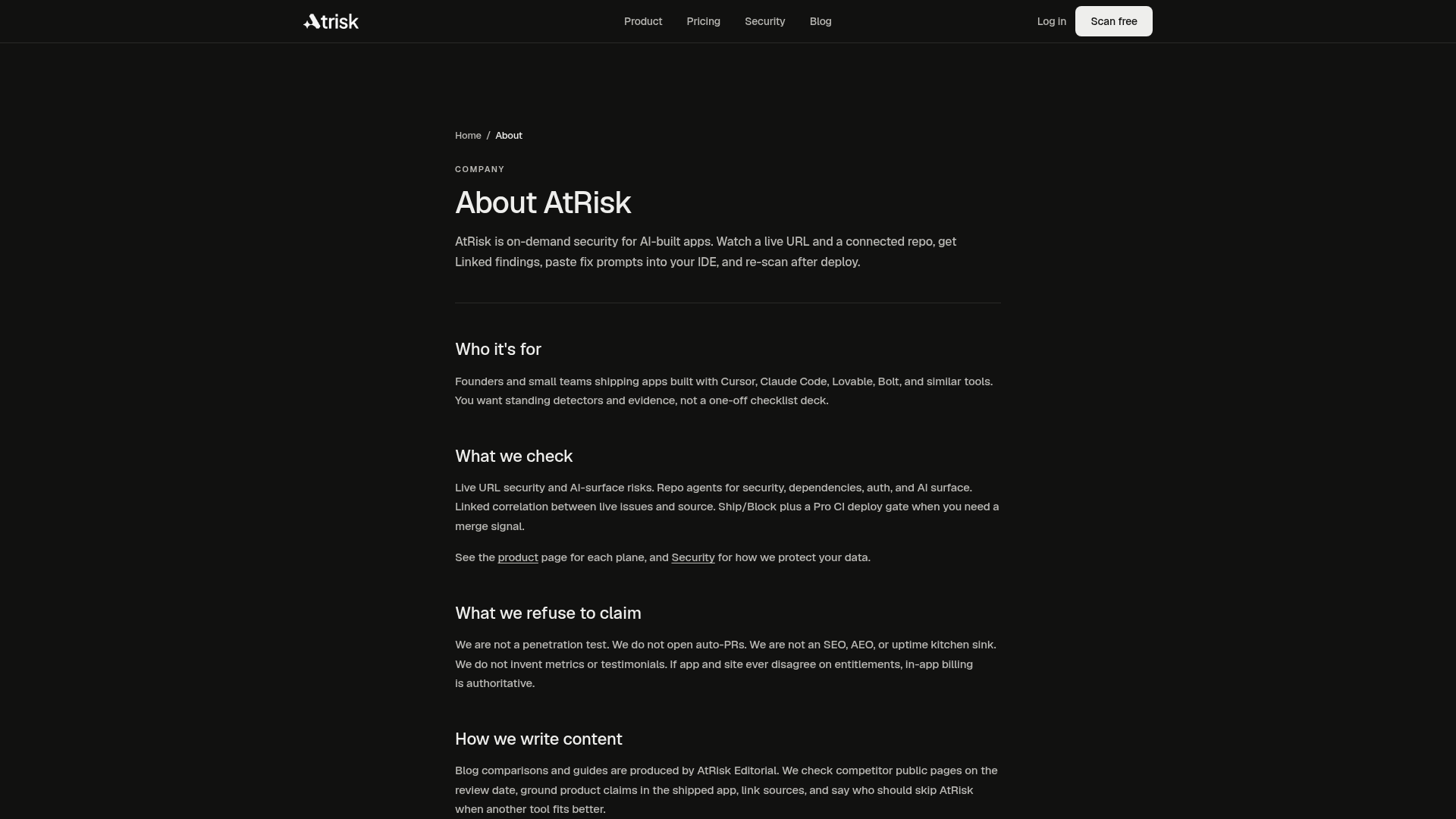 AtRisk screenshot 2