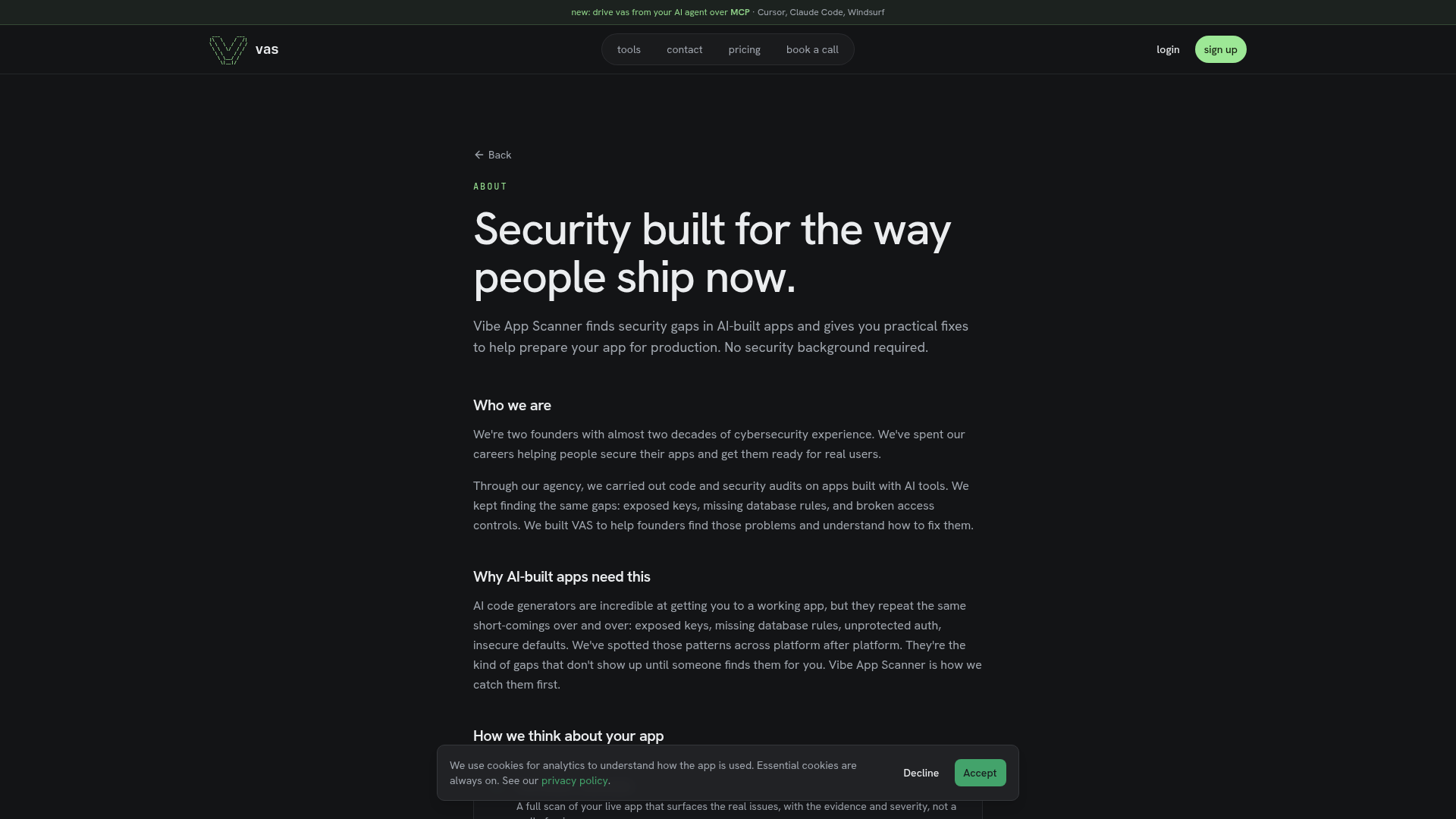Vibe App Scanner screenshot 3