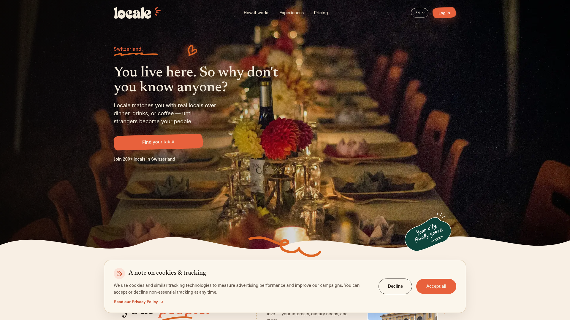 Locale website