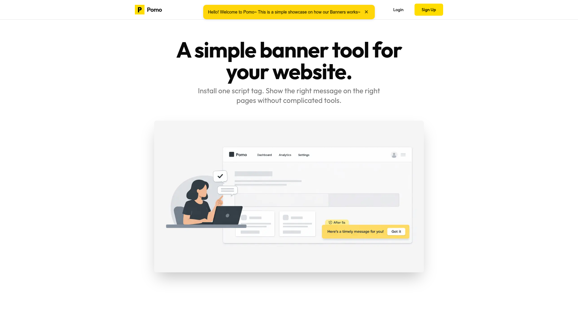 Pomo website