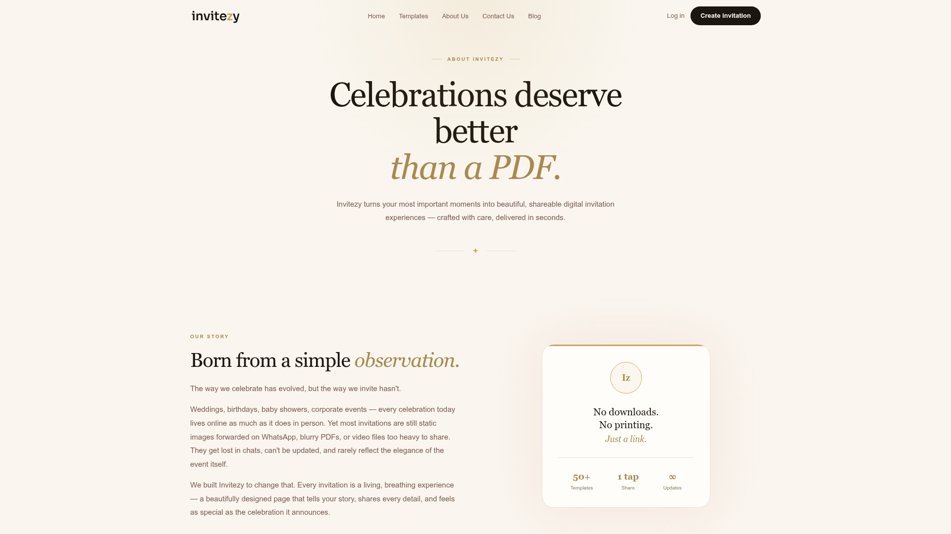 Invitezy screenshot 2