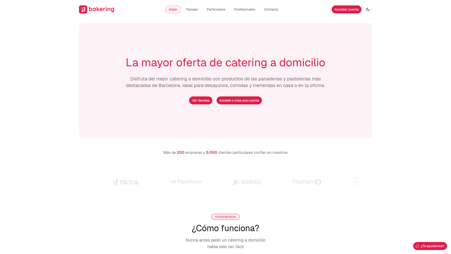 Bakering website