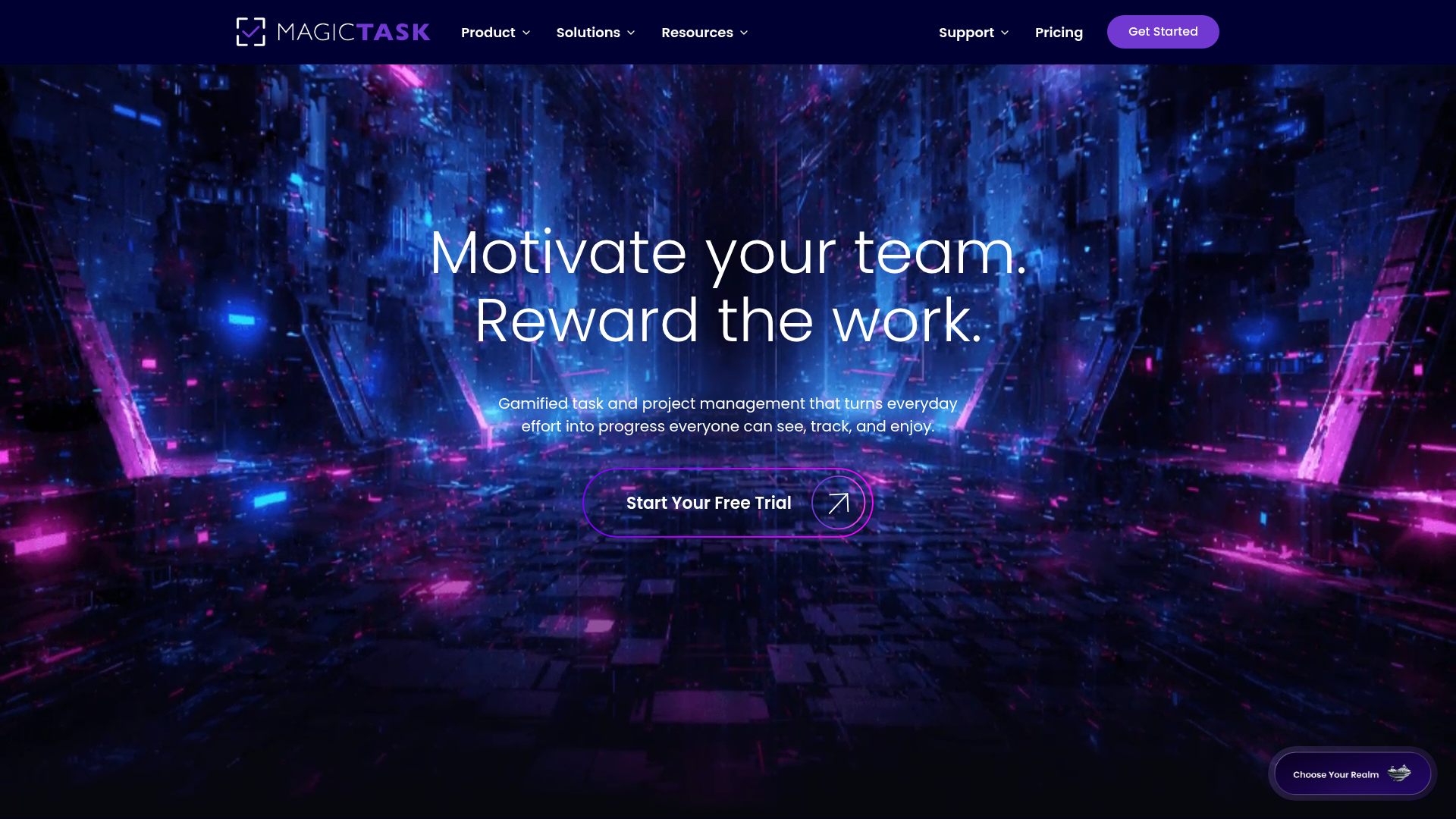 MagicTask website