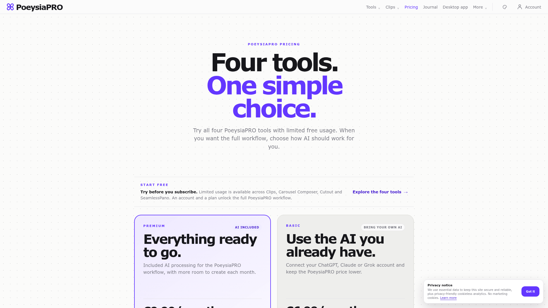 PoeysiaPRO screenshot 2