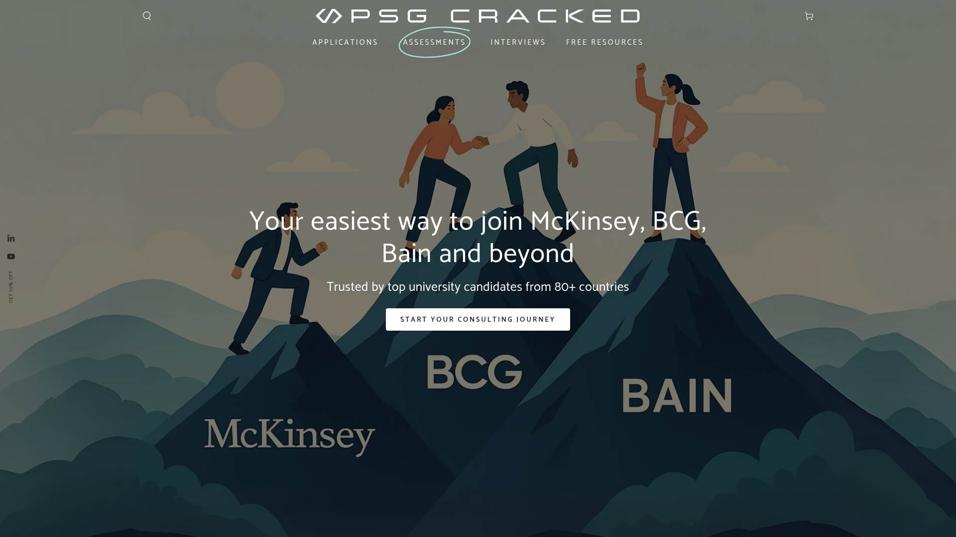 PSG Cracked website