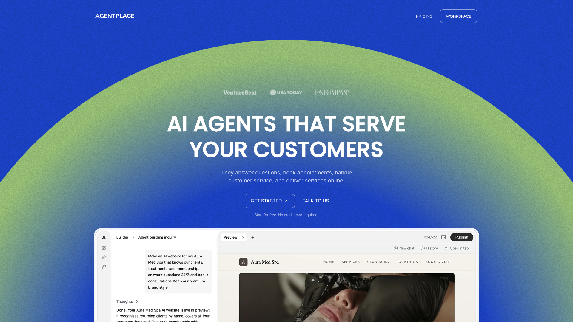 Agentplace website
