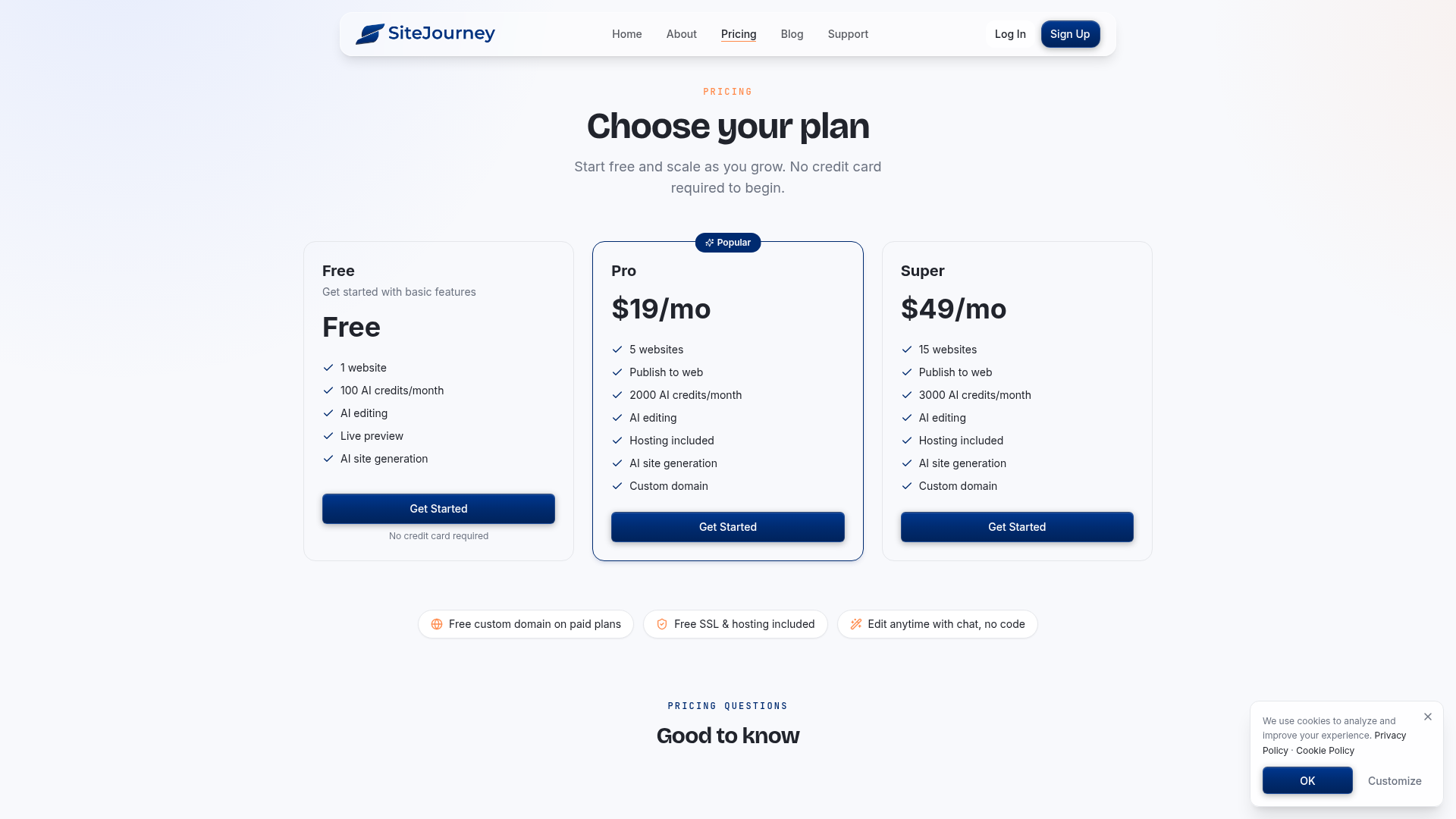 SiteJourney screenshot 3