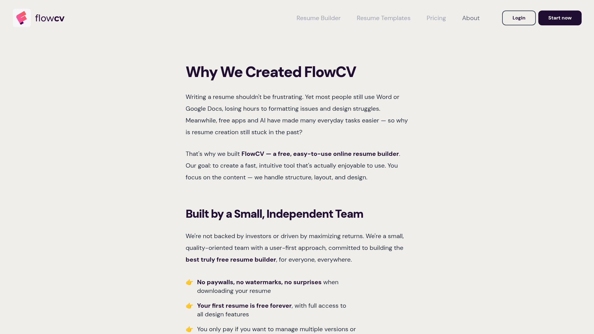 FlowCV screenshot 3