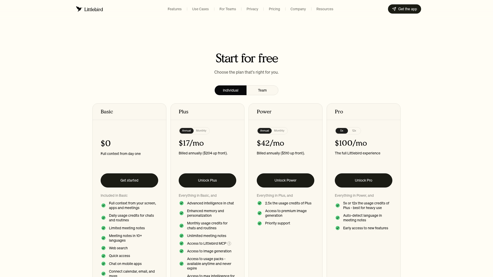 Littlebird screenshot 2