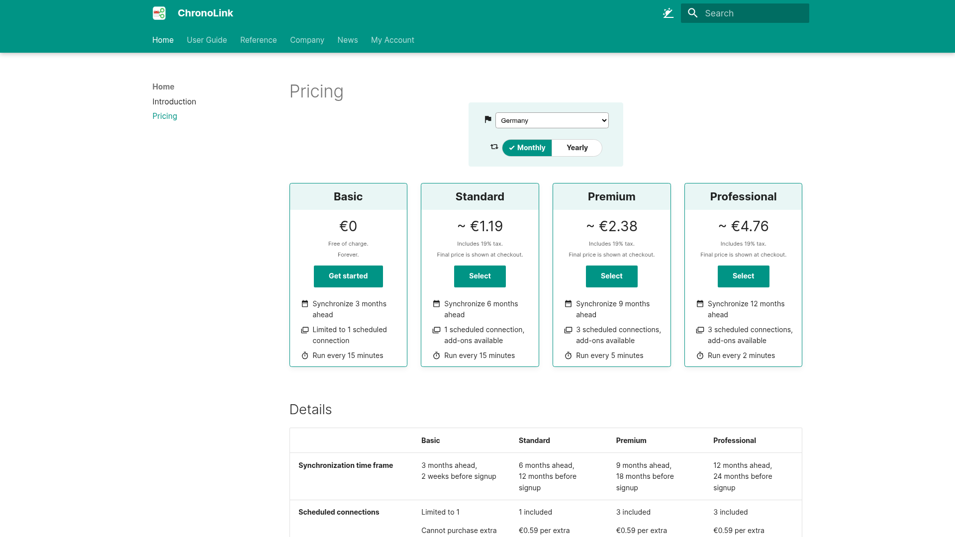 ChronoLink screenshot 2