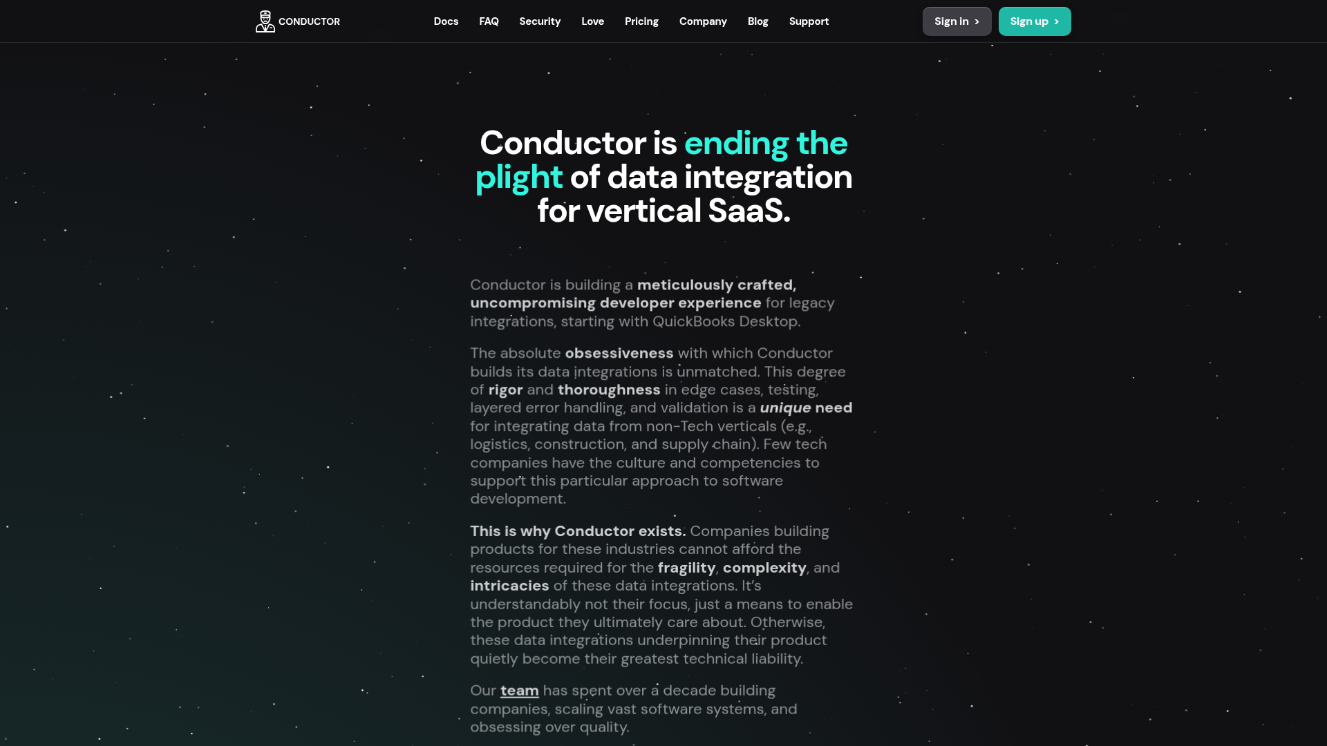 Conductor screenshot 2