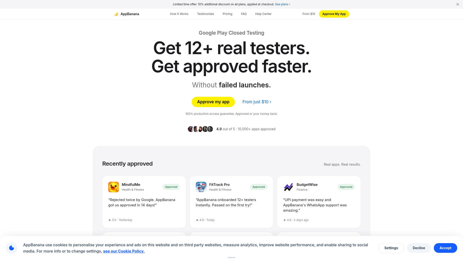 AppBanana website