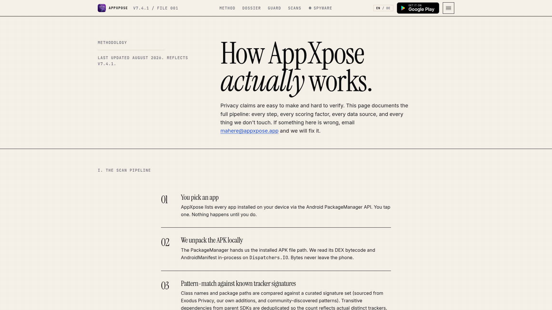 AppXpose screenshot 2