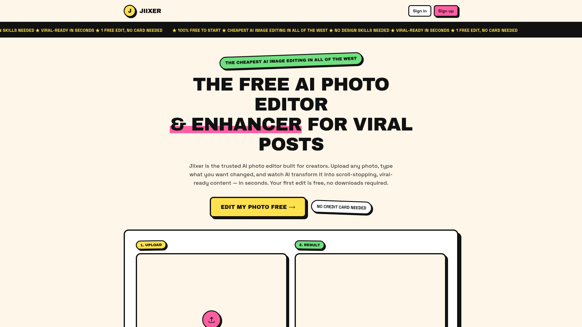 Jiixer website