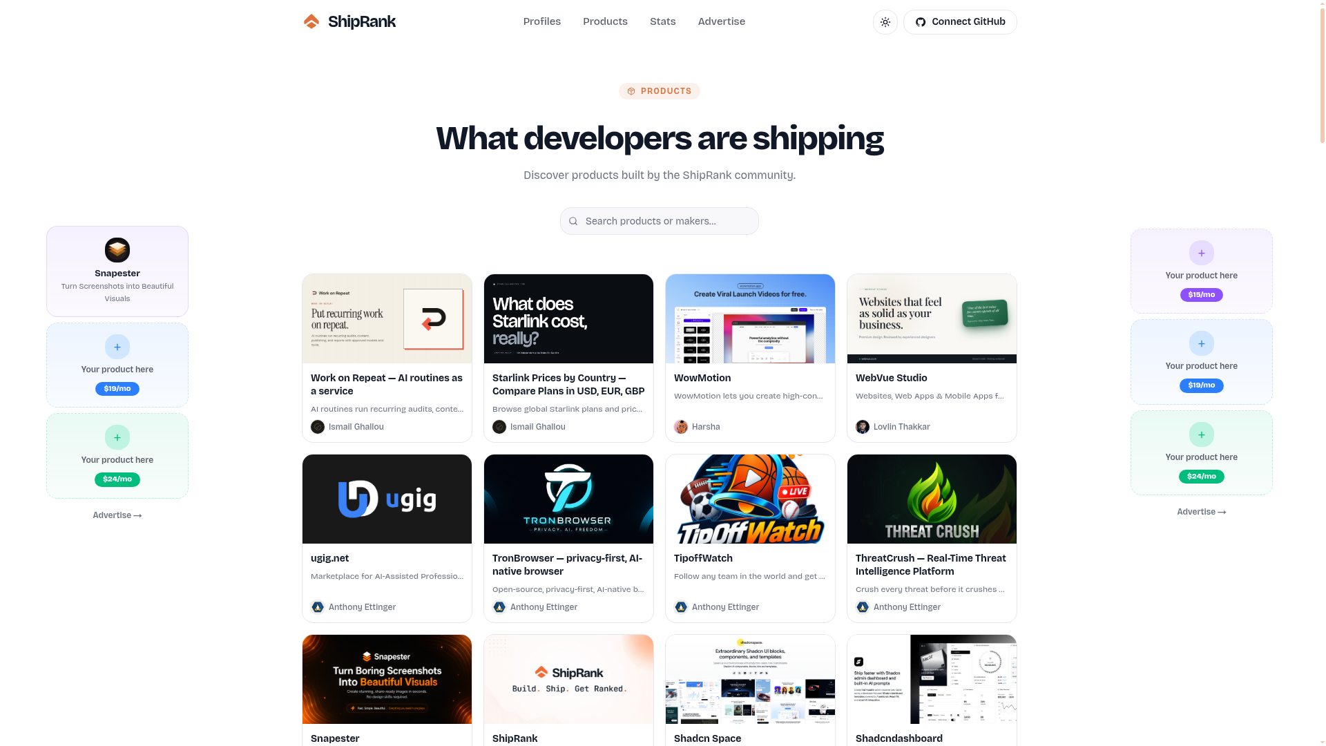 ShipRank screenshot 2