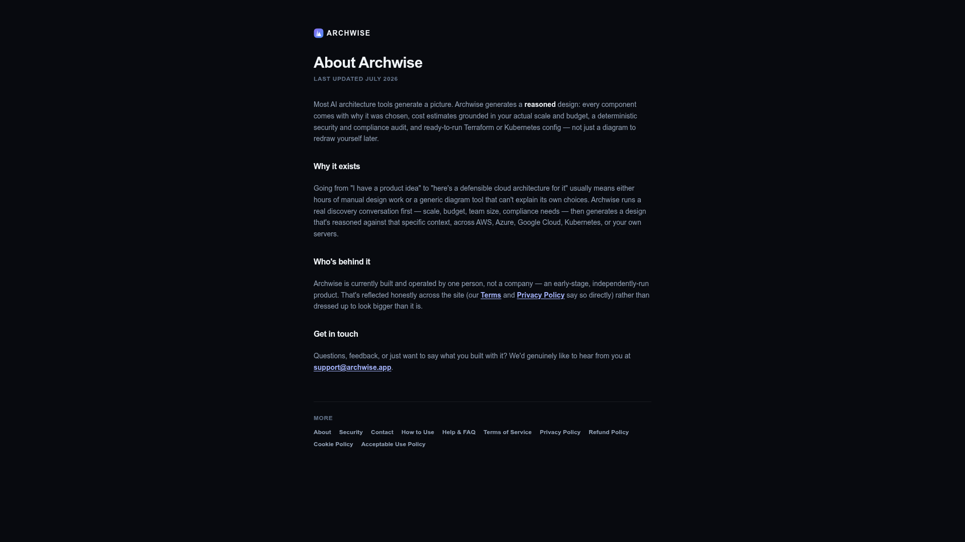 Archwise screenshot 3