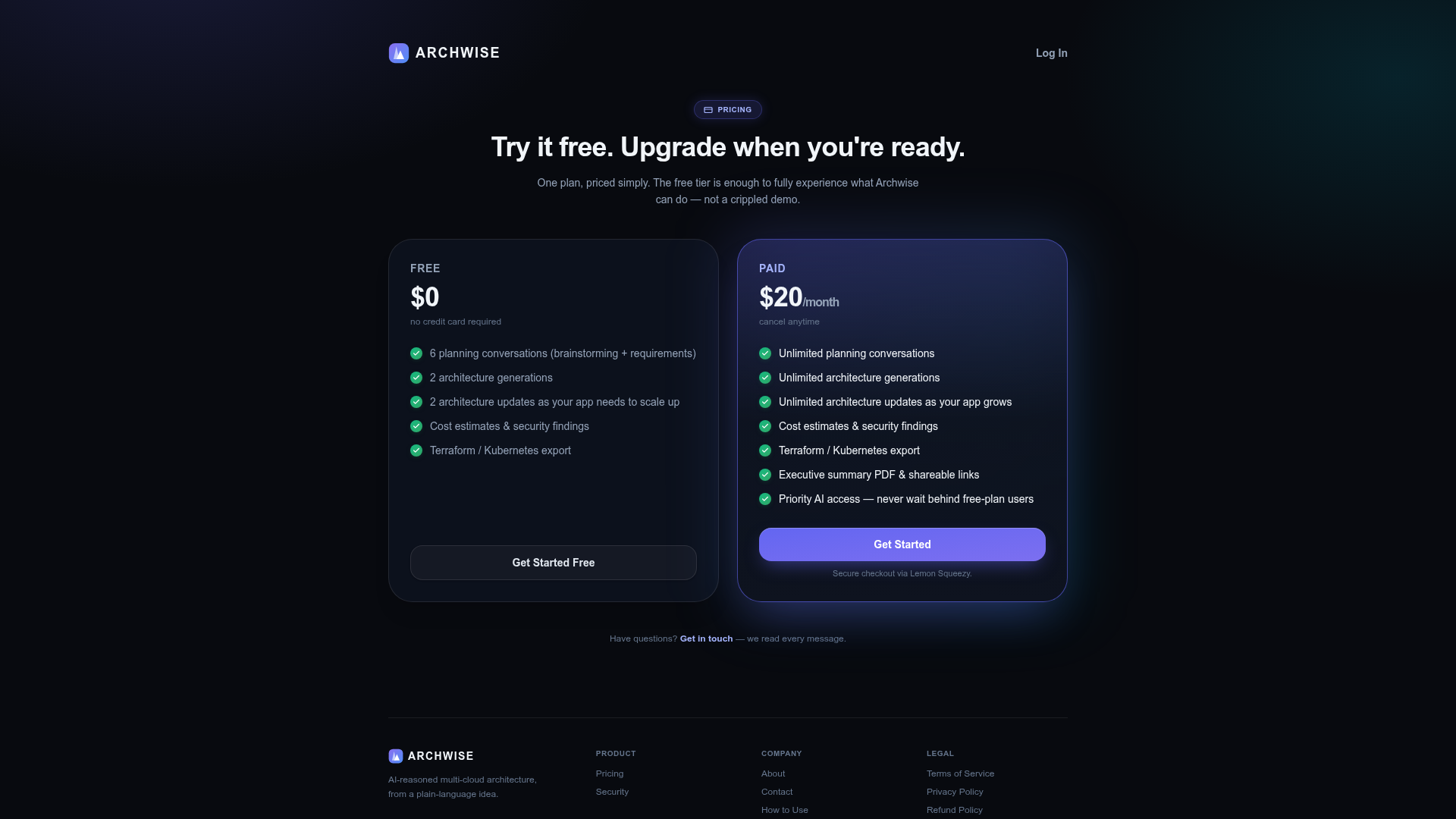 Archwise screenshot 2