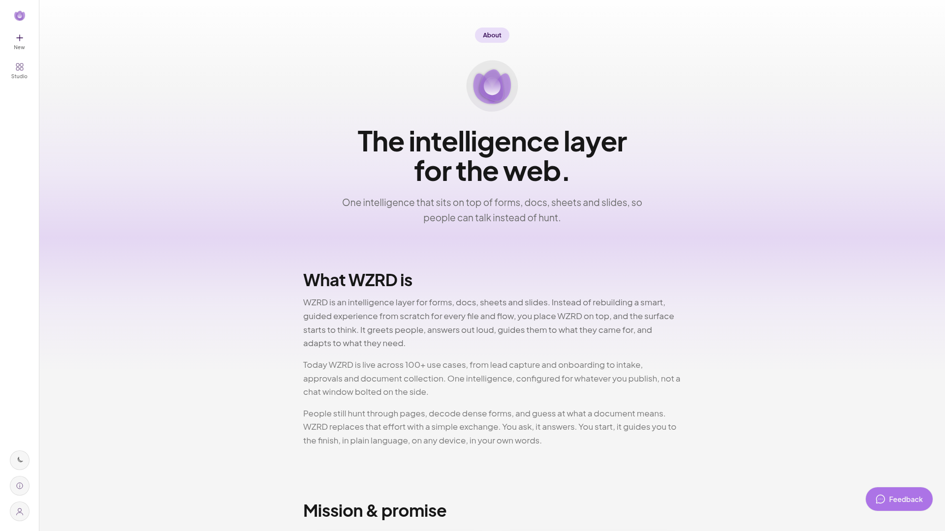 WZRD screenshot 2