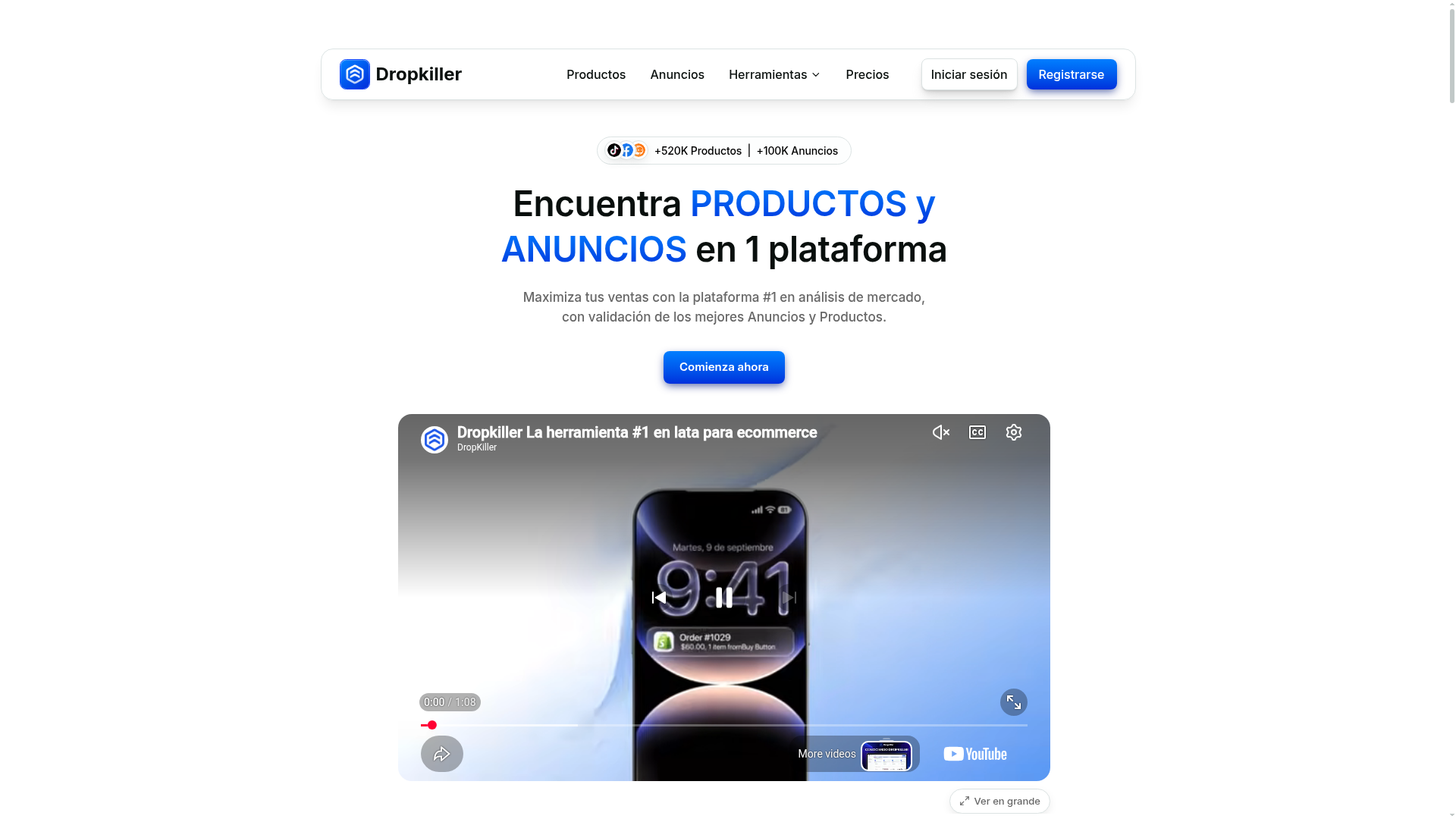 Dropkiller website