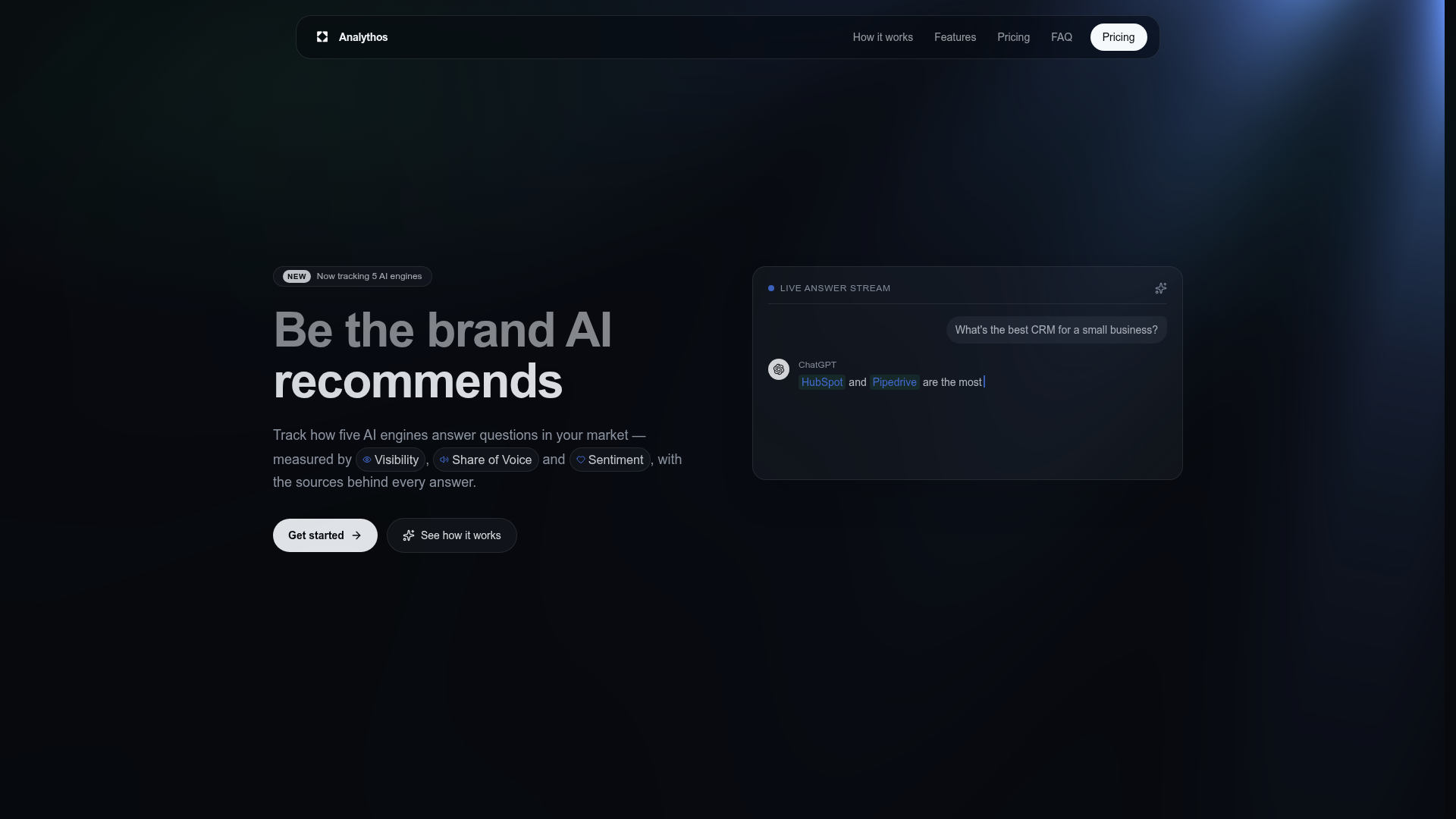 Analythos website