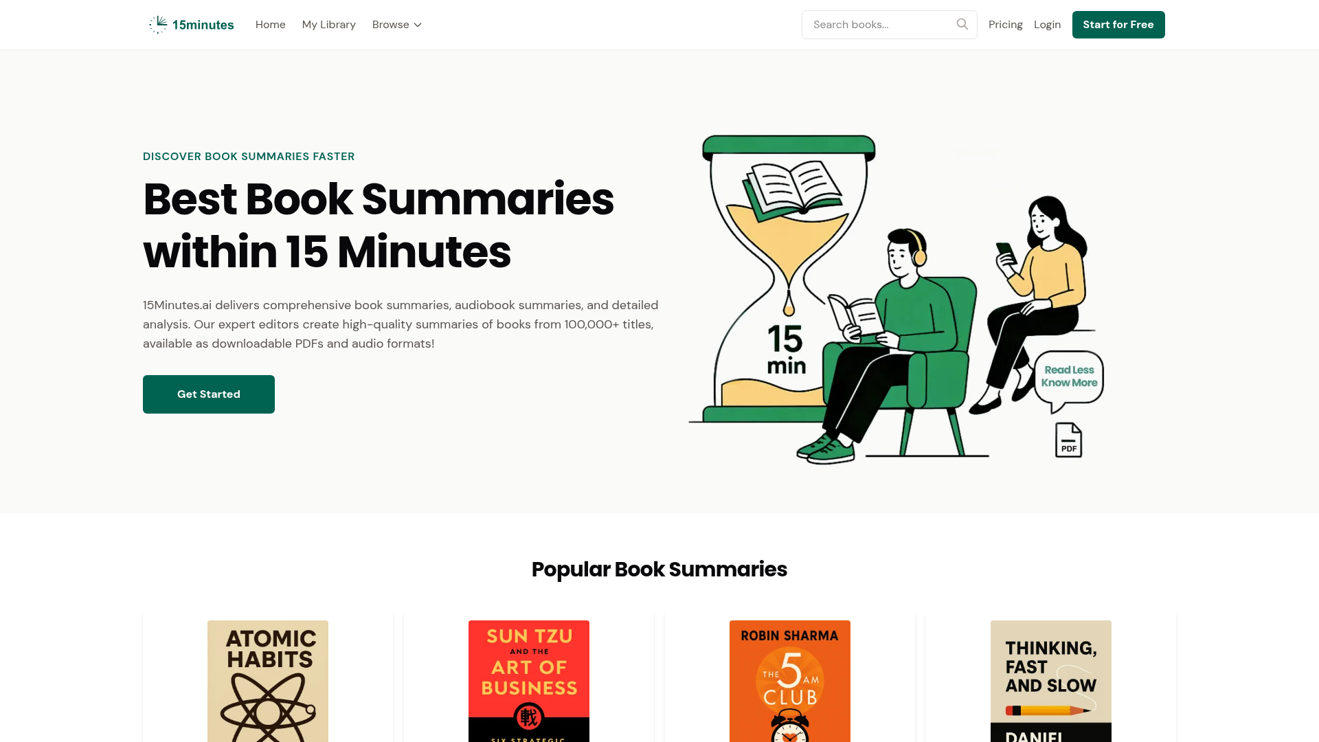 15Minutes website