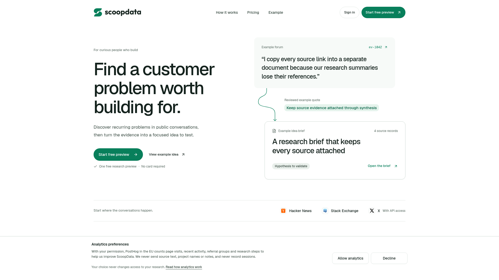ScoopData website