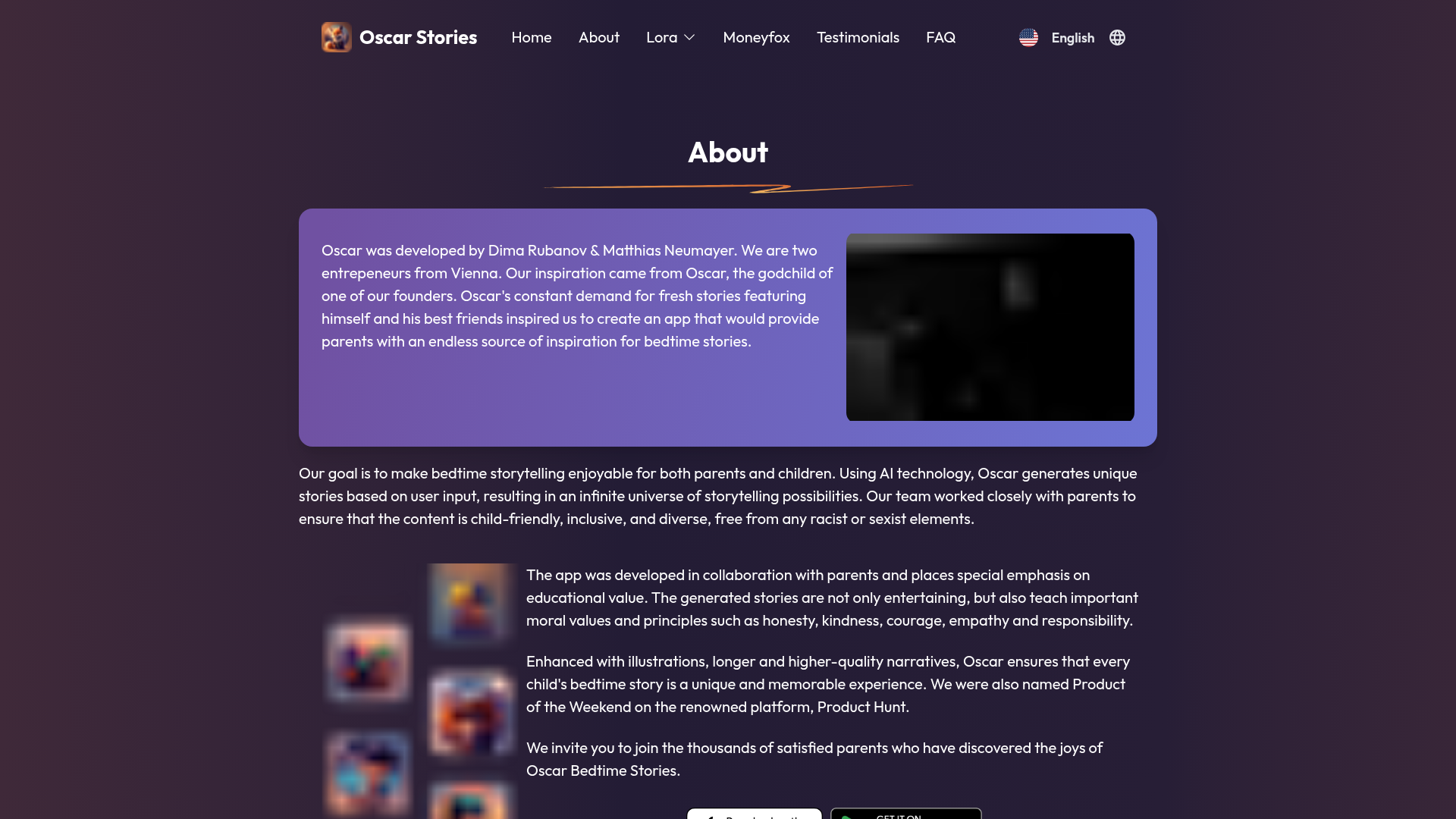 Oscar Stories screenshot 2