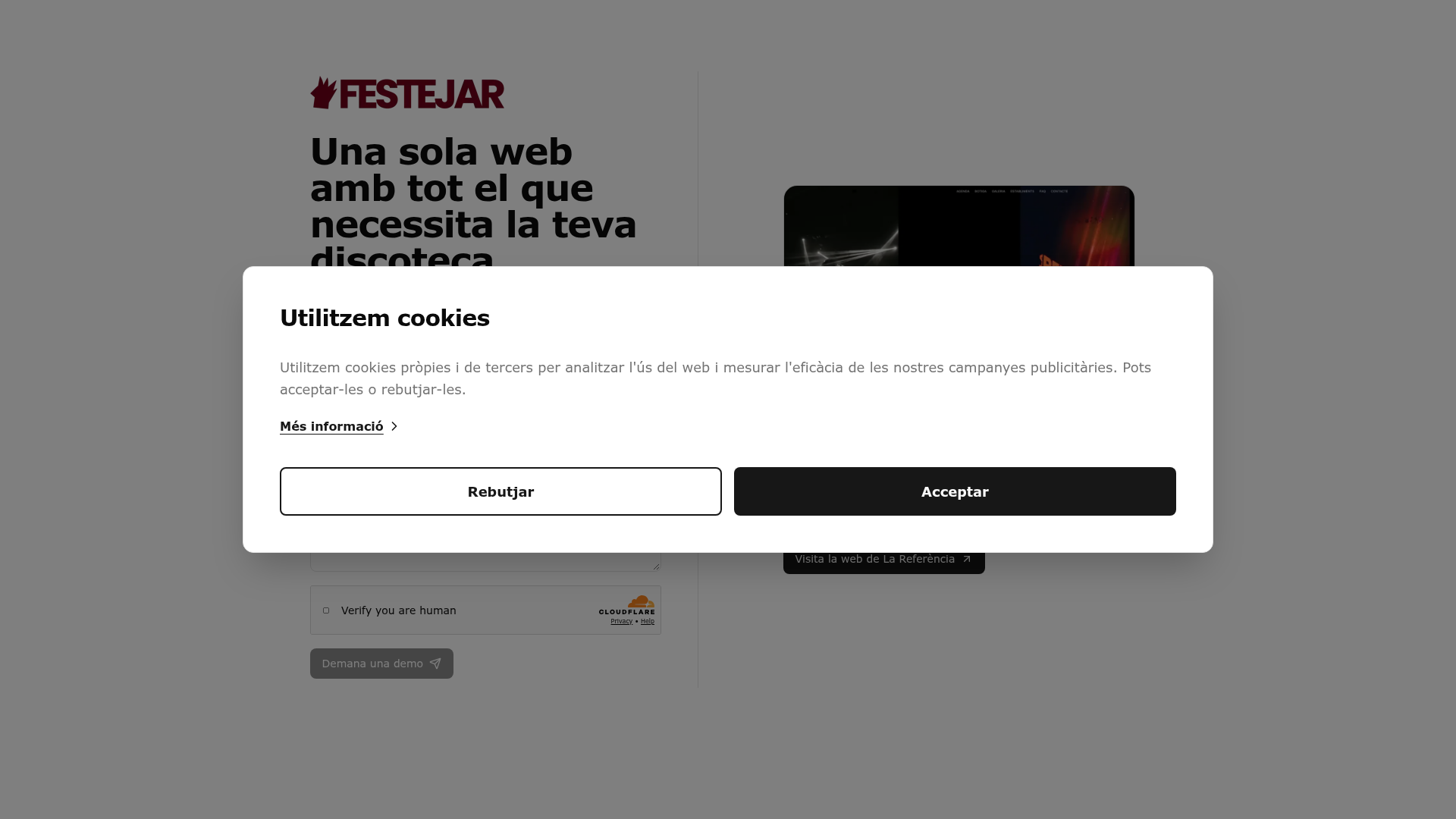 Festejar website