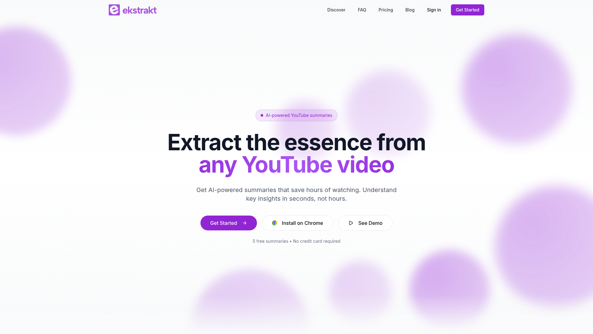 ekstrakt website