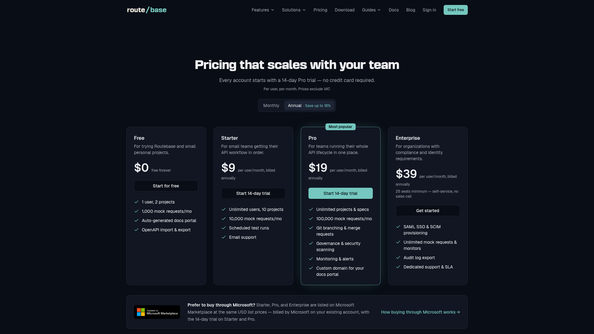 Routebase screenshot 2