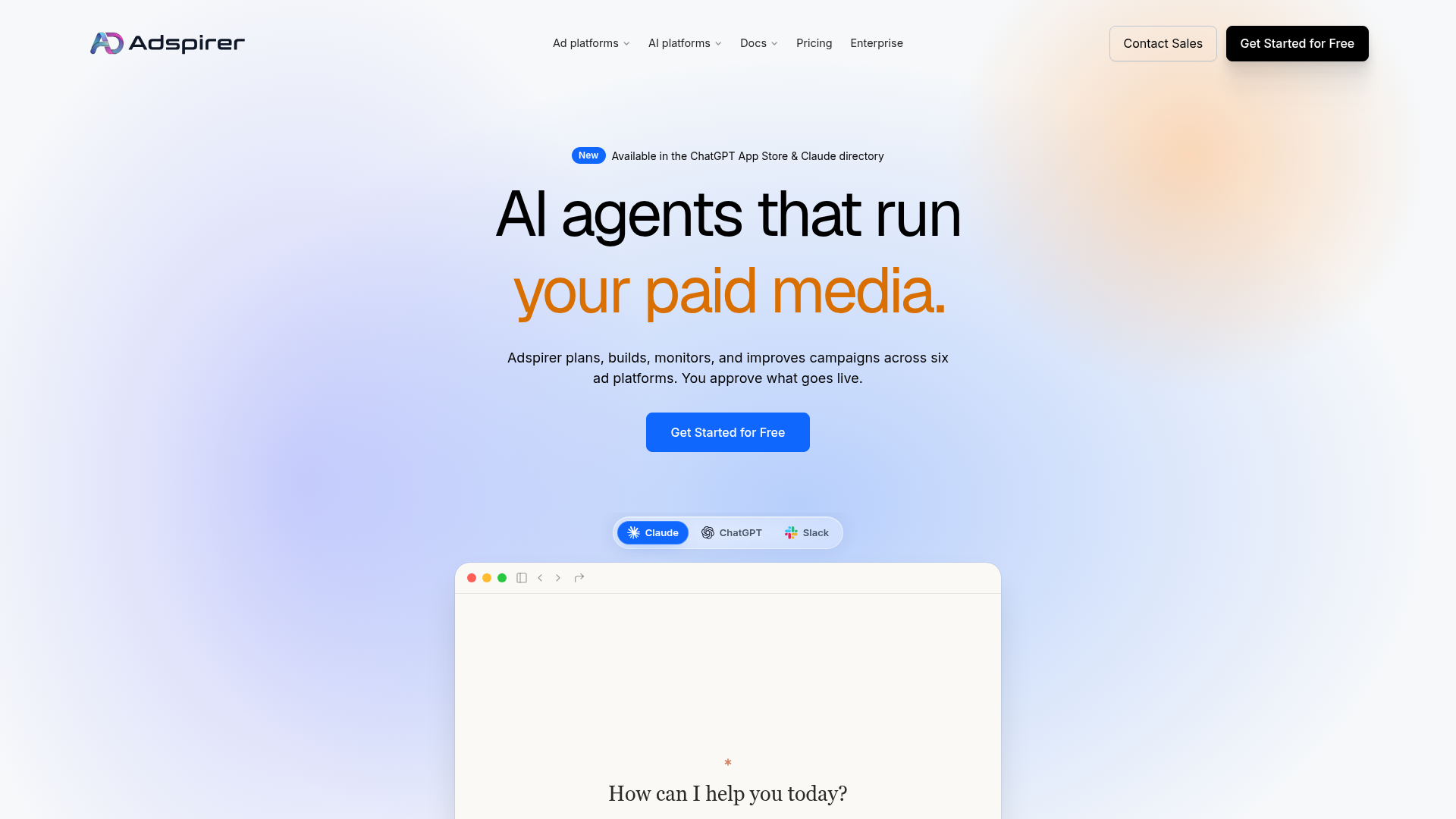 Adspirer website
