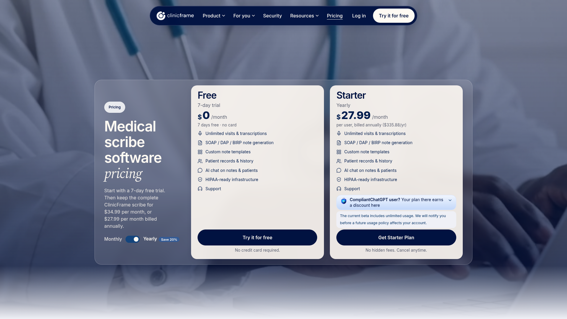 ClinicFrame screenshot 3