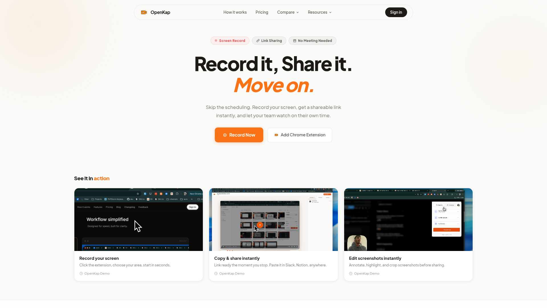 OpenKap website