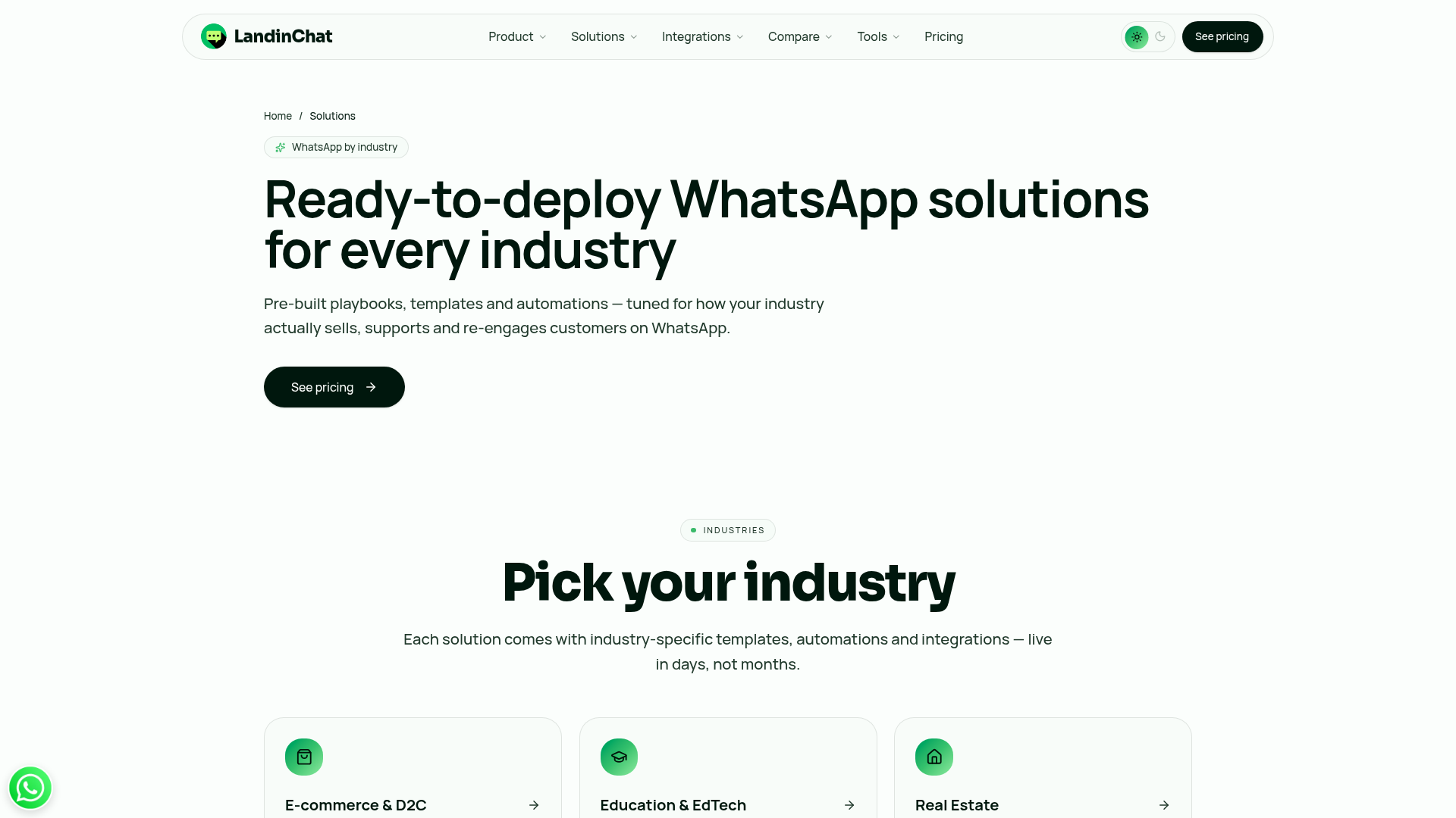 LandinChat screenshot 3