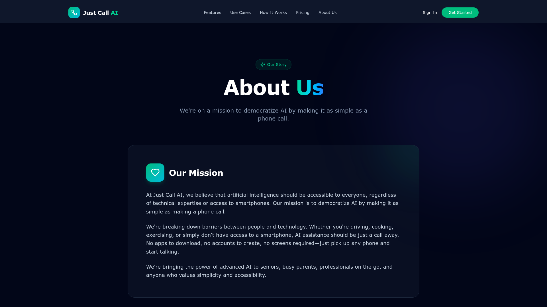 Just Call AI screenshot 3