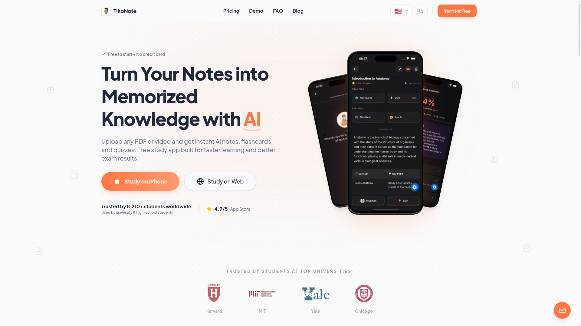 TikoNote website