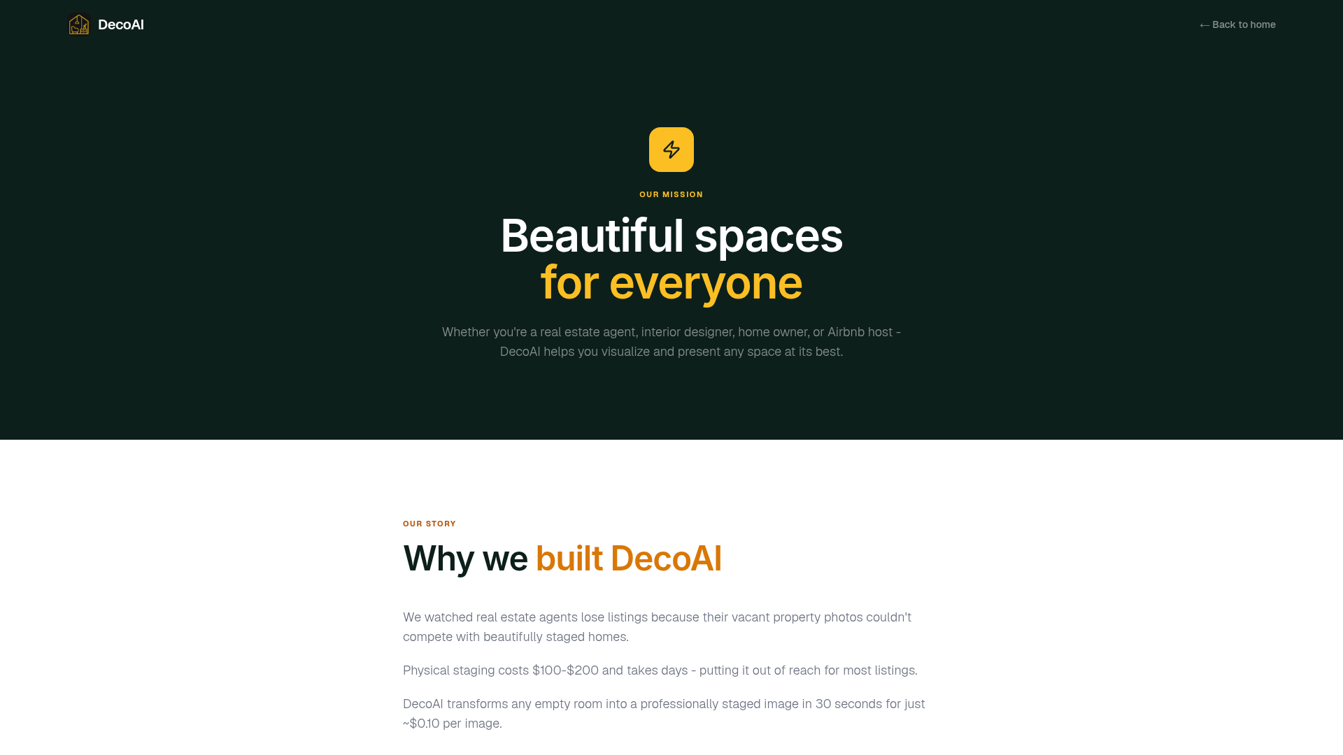 DecoAI screenshot 2